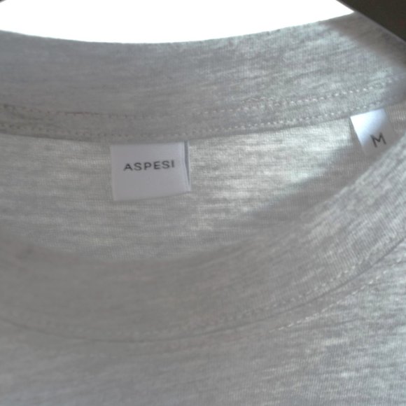 ASPESI Boar Illustration Art Medium Grey Shirt size M - Picture 8 of 12